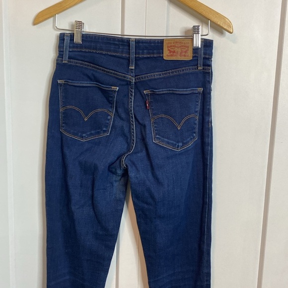 Levi’s -Blue 721 High rise skinny jeans - W27 L32 - Picture 4 of 7